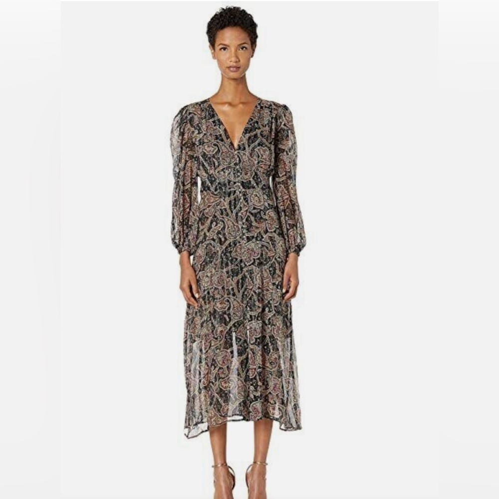 The Kooples Tanger print maxi/midi dress